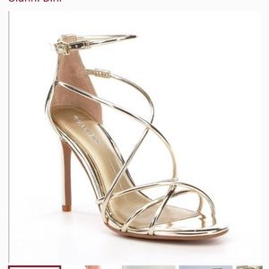Gianni Bini Talisia Tubular Mirrored Dress Sandals